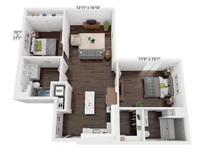 Unit 511 511 floor plan